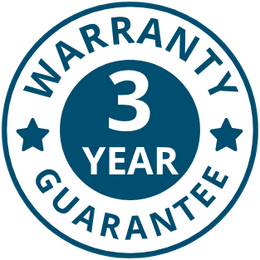 3-Year Warranty